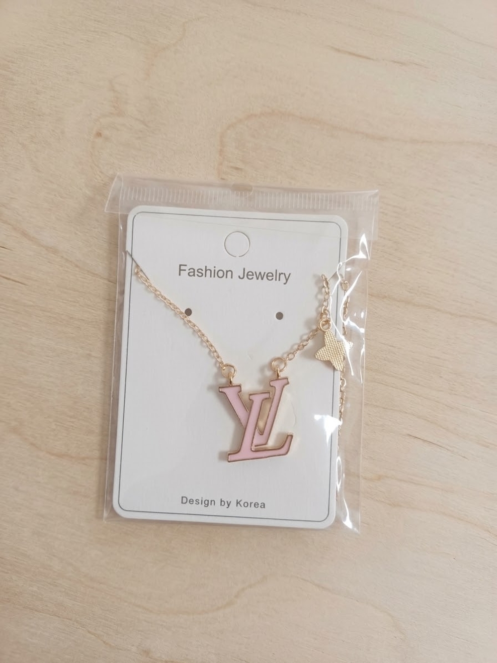Pink Gold Necklace - Fashion Jewelry